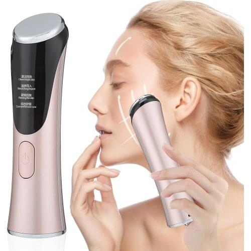 EMS Micro Current Multifunctional Beauty Instrument Hot Cold Face Rejuvenation Face Massager Positive Negative Ion Phototherapy