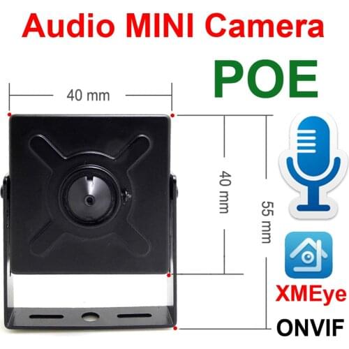 Audio Mini Ip Camera 720P 960P 1080P Hd POE Cctv Security Video Surveillance 2MP Indoor Home Surveillance Onvif Network Ipcam