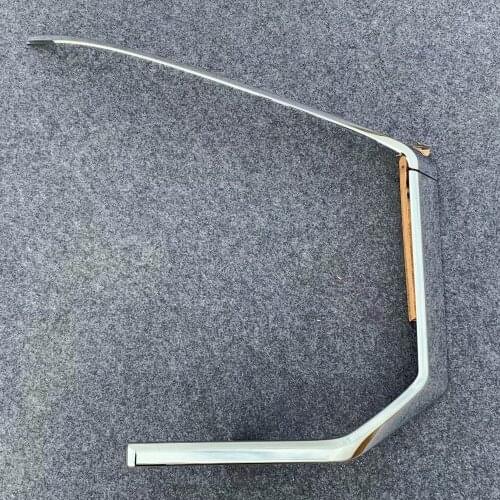 For Mitsubishi Delica 2020 2021 ABS Chrome Head Light Lamp Eyebrow Front Foglight Molding Trim Exterior Accessories Car Styling