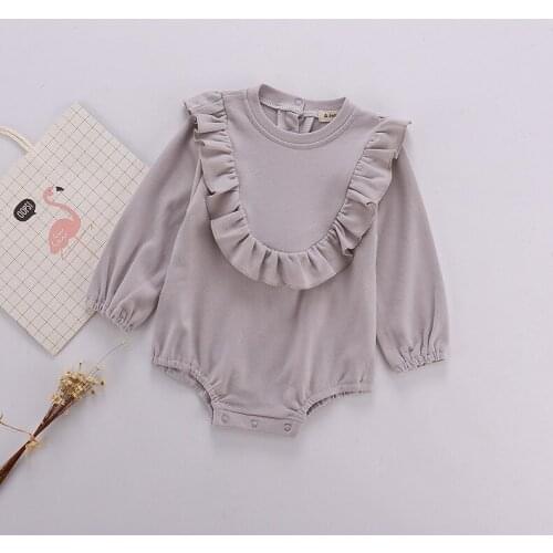 Kids clothes Fit spring autumn brand baby boy clothes sweater Toddler Infant Baby Girls Winter Clothing Floral romper