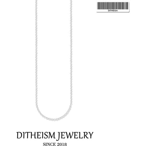 Silver Round Belcher Link Chain Necklace,2018 Fashion Jewelry Trendy Gift In 925 Sterling Silver Jewelry For Men Women Boy Girl