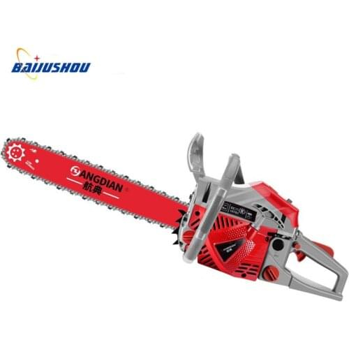 Professional Wood Cutter Chain Saw 58cc Gasoline CHAINSAW With 20'' Guide