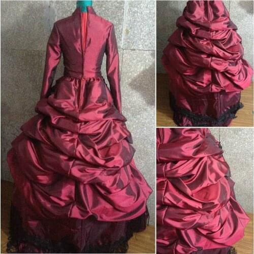 On sale D-115 Victorian Gothic/Civil War Southern Belle Ball Gown Dress Halloween dresses Sz US 6-26 XS-6XL