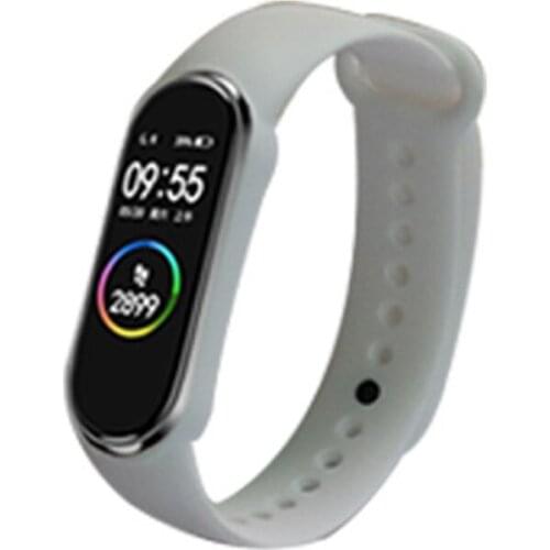 Compatible with Mi Band 6 5 Smartwatch Bands Adjustable Sport Silicone Replacement Straps Wristbands Bracelet Waterproof