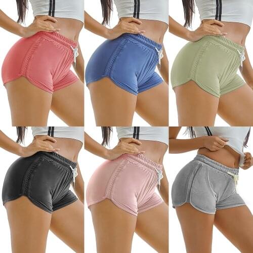 Sexy Solid yoga Sports biker summer shorts women Running gym booty shorts fitness sweat casual woman shorts pants clothing 2021