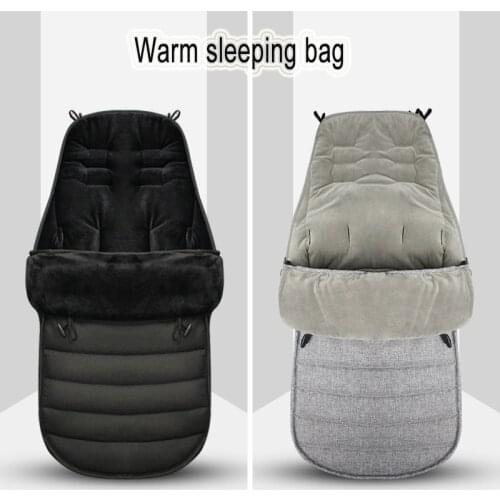Baby stroller sleeping bag warm stroller foot cover universal thickening cushion foot cover windshield winter out windproof