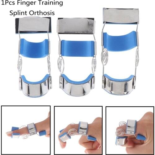 Finger Joints Training Splint Orthosis Fingers Contractures Spasm Stroke Knuckle Recovery Rehabilitation Exercise Support Hot