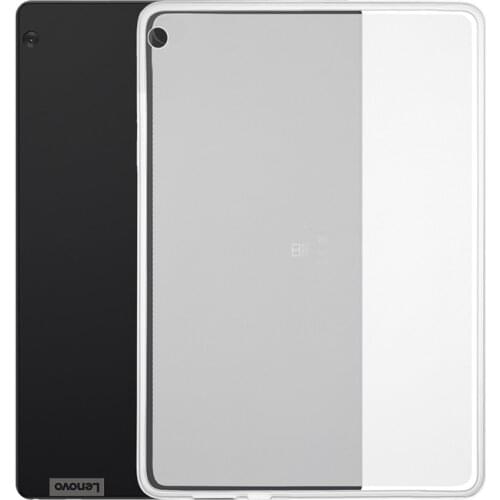 Waterproof Case For Lenovo M10 FHD REL Tablet Cover 10.1" Inch Soft TPU Silicone M 10 FHD REL Luxury Transparent Surface Case