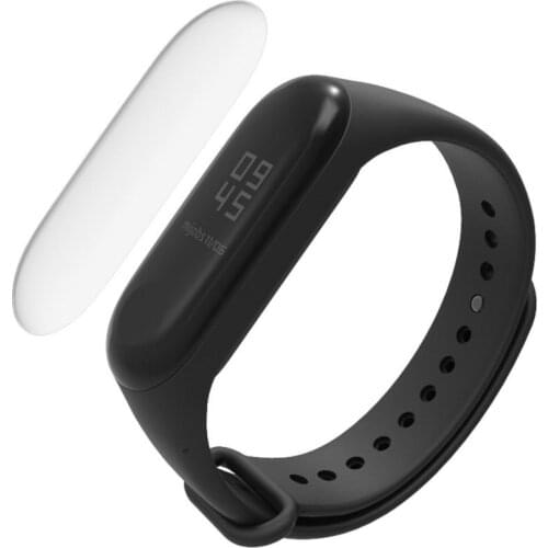 Screen Protector for xiaomi mi band 4 Glass Miband 4 Full Curved Edge Scratch-resistant Cover for mi band4 Film