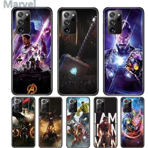 Iron Man Marvel Avengers For Samsung Galaxy A01 A11 A22 A12 A21S A31 A41 A42 A51 A71 A32 A52 A72 A02S Soft Phone Case
