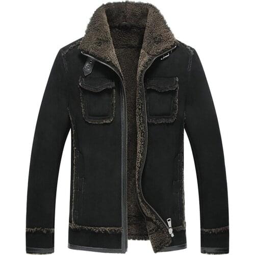 Мужские куртки из овчины ZVAQS China At AliExpress