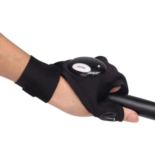 1pcs car repair lamp Lighting glove Night car repair glove led light Night fishing lamp glove hanging bait lamp supplies