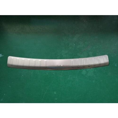 2011 2012 2013 2014 For Toyota Prius XW30 Stainless steel After the guard Rear Guard Bumper Protector Trim Cover