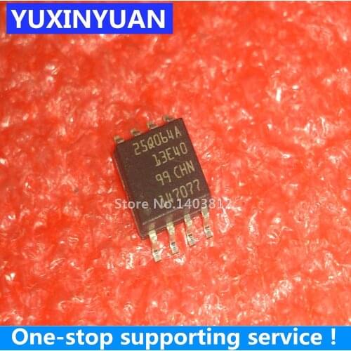 25Q064A 13E40 N25Q064A13ESE40F N25Q064A13ECO N25Q064 N25Q064A13 SOP-8 1PCS