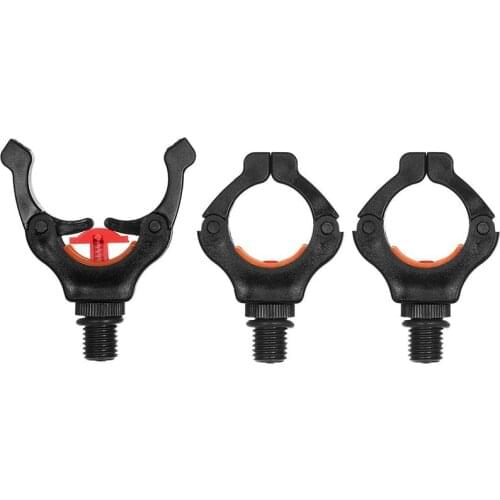 4pcs Carp Fishing Rod Rest Head Gripper For Rod Pod Holder With Magic Magnet Clips Keep Fishing Rod U-head Rod Pod Holder