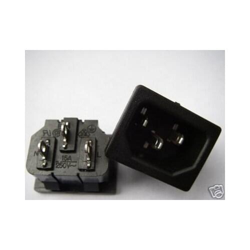 500 110v-250v 15A Snap-in AC Power Socket Jacks PS1