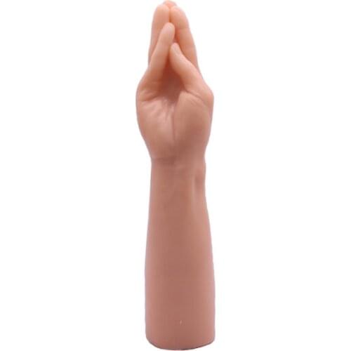 Fake Hand Dildo Huge Fist Anal Stuff Butt Plug Realistic Arm Dong Suction Cup Dick Sex Toys For Women Lesibian S0289
