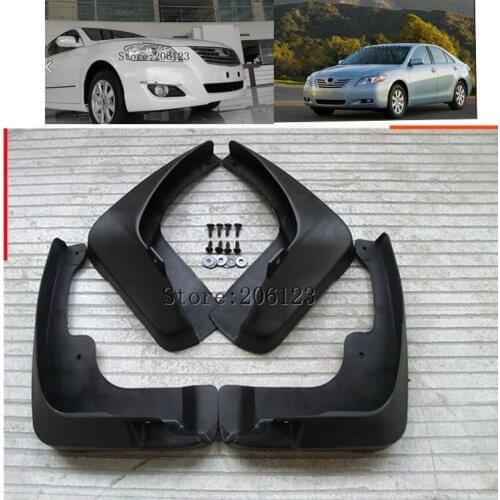 2007-2011 For Toyota Camry Altis Aurion XV40 Mudflaps Splash Guards Mud Flap Front Rear Mudguards 2008 2009 2010 Set Mud Flaps