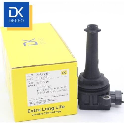 DEKEO Ignition Coils For Volvo C70 S60 S60R S70 S80 V70 XC Classic T5 XC70 XC90 Sports Version AU 30713416