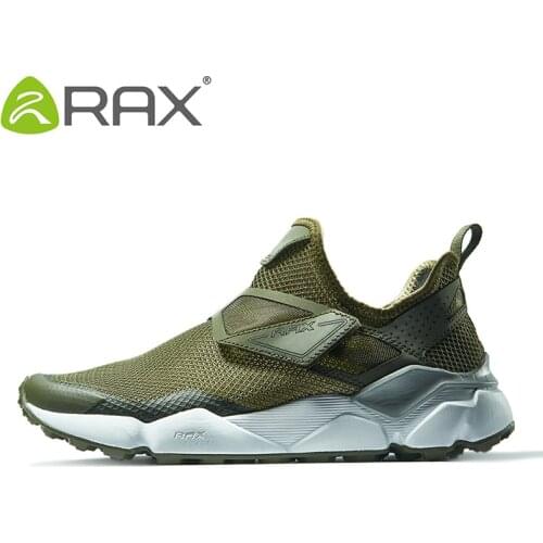 Rax Men Women Outdoor Trail Running Shoes Cushioning Sports Sneakers Men Breathable Mesh Antiskid Jogging Shoes Women 63-5C360