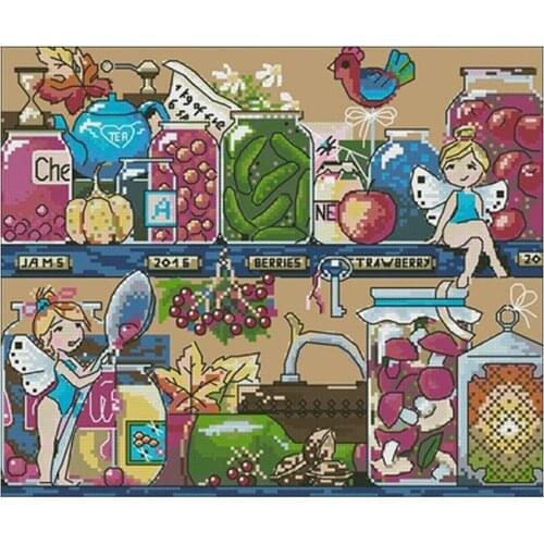 Storeroom treasure patterns Counted Cross Stitch 11CT 14CT DIY Chinese Cross Stitch Kit Embroidery Needlework Sets
