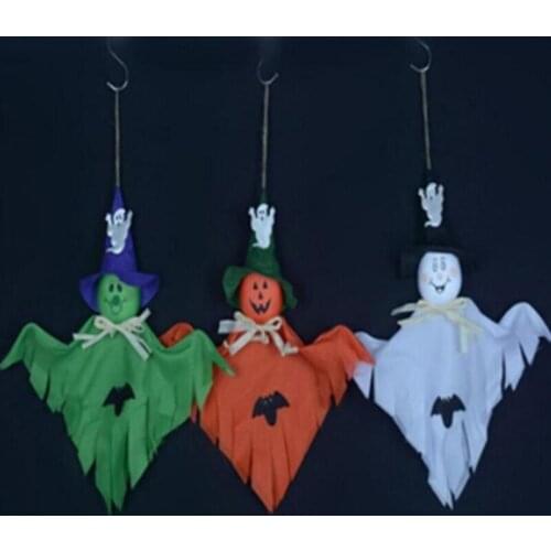 New Hot Sale Decorative Haunted House Scene Layout Props Cute Halloween Pumpkin Ghost Decorations