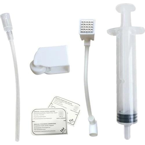 Disposable Photon Vanadium Titanium Crystal Injection Beauty Instrument Conversion Accessory Set Use Facial Repair Whitening