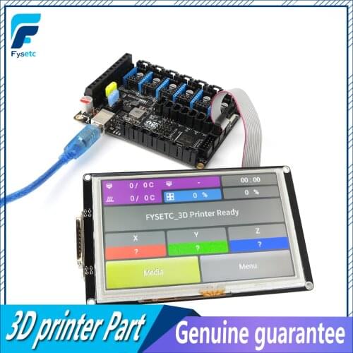 3D Printer Parts S6 V1.2 Board 32 Bit Control Board MX Version With TFT81050 Smart Controller LCD Display 5 inch Touch Screen