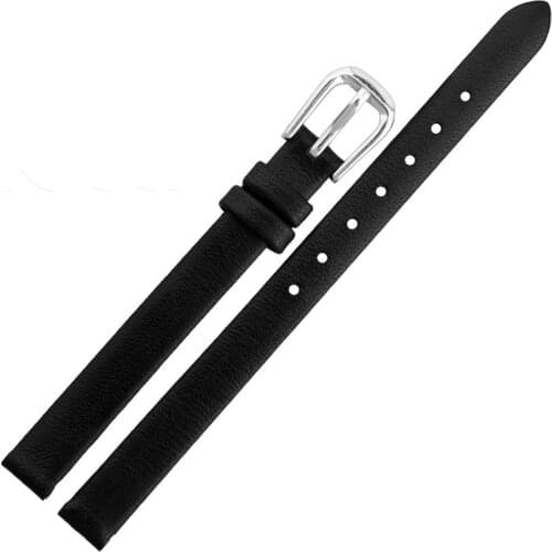 Genuine leather bracelet strap women fashion watchband small band 7mm 8mm for fossil ES4340 ES4119 ES4000 watch band with screw