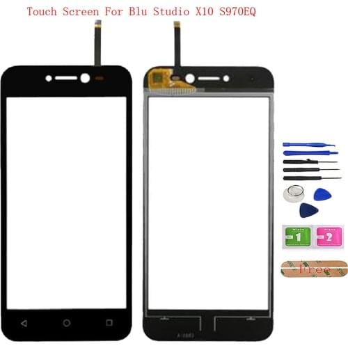5.0'' Touch Screen Glass For Blu Studio X10 S970EQ Touch Screen Glass Digitizer Panel Front Glass Lens Sensor Mobile Tools
