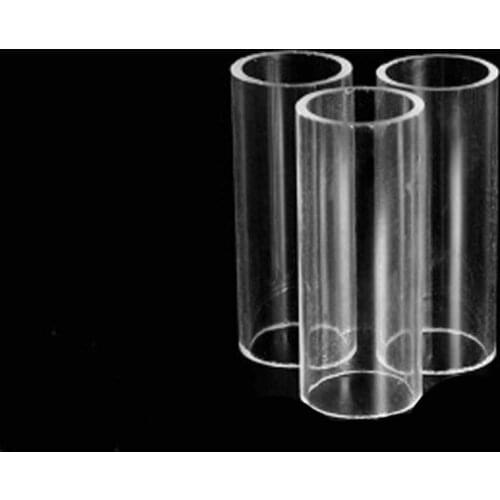 1Pcs 30mm-41mm ID High Transparent organic glass tube Acrylic pipe length Cut Hollow duct vessel 100mm L 40mm-45mm OD