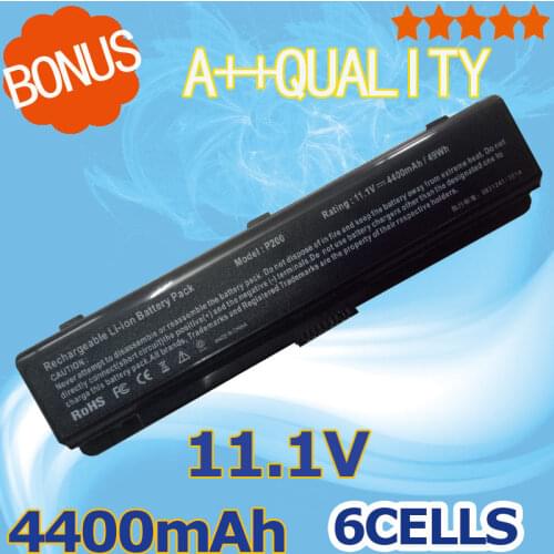 11.1V 4400mAh Laptop Battery for SamSung 200B 400B 600B 600B5C NP200B NP400B NP600B P200 Series AA-PLAN9AB AA-PBAN6AB