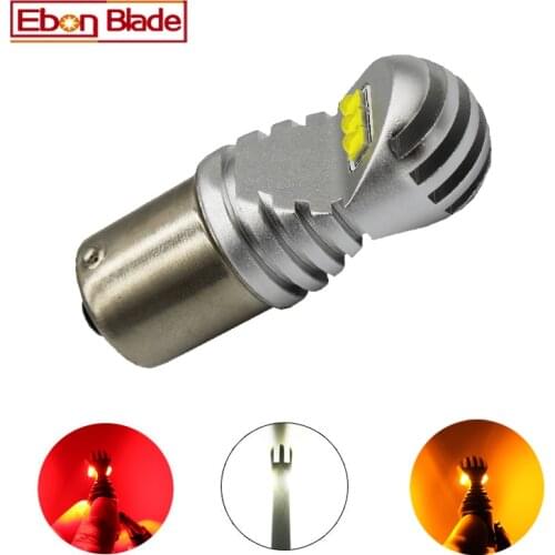 1x 1156 BA15S P21W 1157 BAY15D P21/5W BAU15S LED Bulbs 30W Car Reverse Brake Turn Signal Light Auto Lamp White Red Amber 12V 24V