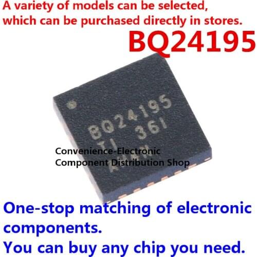 2PCS/PACK BQ24195 SMD BQ24195RGER VQFN-24 battery power management chip