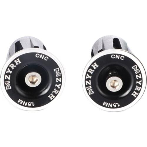 2 Pack Bar End Plugs Handlebar End Caps Bike Handlebar Plugs Replacement for Mountain Bike MTB Cycling Riding - Multiple Colors