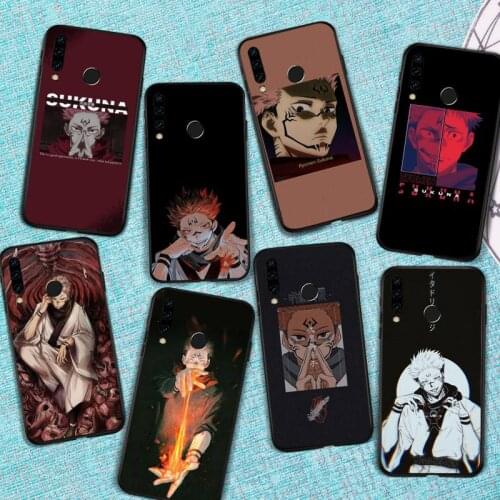 Ryomen Sukuna jujutsu kaisen anime Phone Case For huawei honor 10i 10 lite 8x 9x 20 30 v30 pro mate 20 30 40 lite pro funda