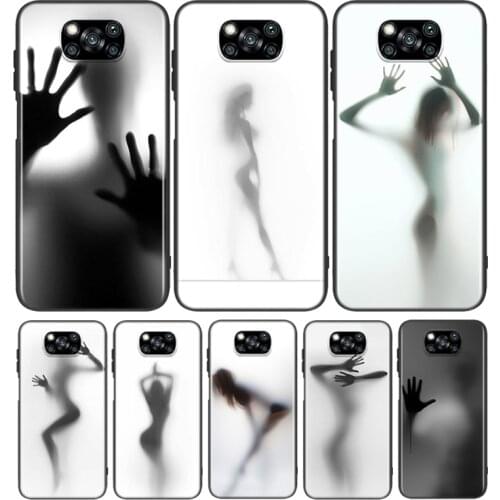 Woman Silhouettes For Xiaomi Poco X3 NFC M2 X2 F2 C3 M3 Pocophone F1 Pro Mi Play Mix 3 A2 A1 6 5 lite Phone Case