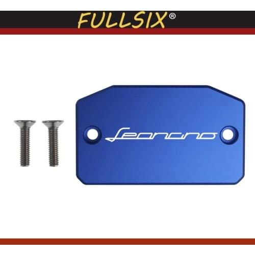 CNC aluminum alloy Motorcycle Brake Fluid Fuel Reservoir Tank Cover Cap FOR BENELLI Leoncino500 Leoncino 500 2018