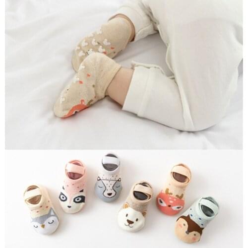 Baby Socks Cartoon Animals Anti Slip Girl boy Sock Infant Toddler Cotton Socks Spring Summer Kids Girls Boys Floor Sock