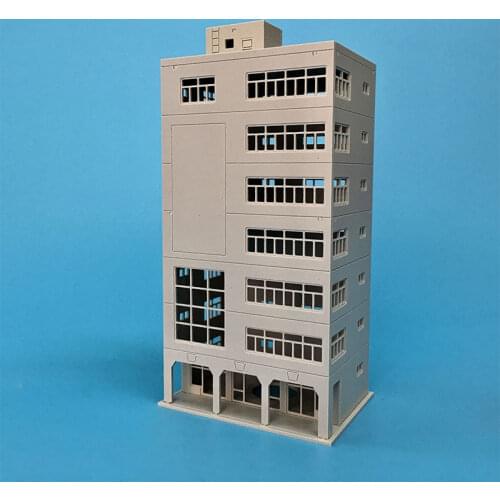 DIY 1:150 N Scale City Office Building Real Estate Sand Table House Decoration Exquisite Simulation Train Model