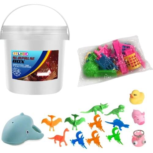 Children Adult Surprise Toys Surprise Bucket Perfect Birthday Gift Dinosaur Animal Play House Parent-Child Interactive Toy