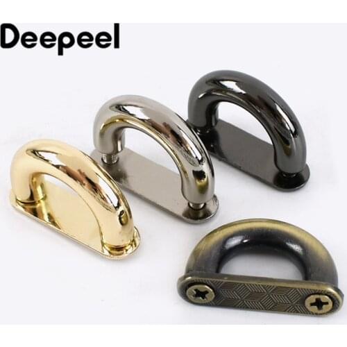10/30pcs 13mm Metal D Ring Buckle Connection Alloy Shoes Bags Buckles DIY Hardware Accessories Sewing Handmade Clasp AP523