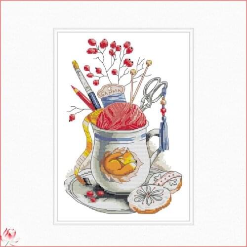 Embroidered Sewing Kit Cross Stitch Kits DIY Handmade Embroidery 11CT 14CT Counted Printed Needlework Decoration Patterns Sets