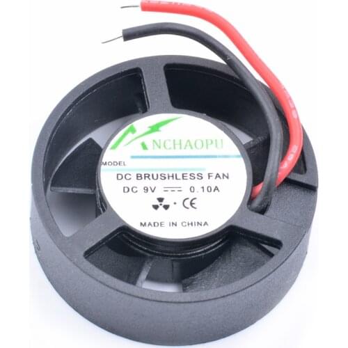 Brand new original Hydraulic car led car light cooling fan 6V 9V 12V motorcycle headlights C6 free installation Diameter 23mm