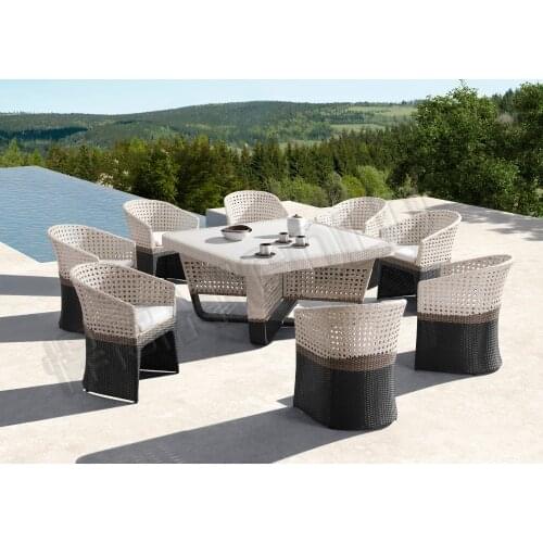 Hot sale glass dining plastic coloured woven wicker chair