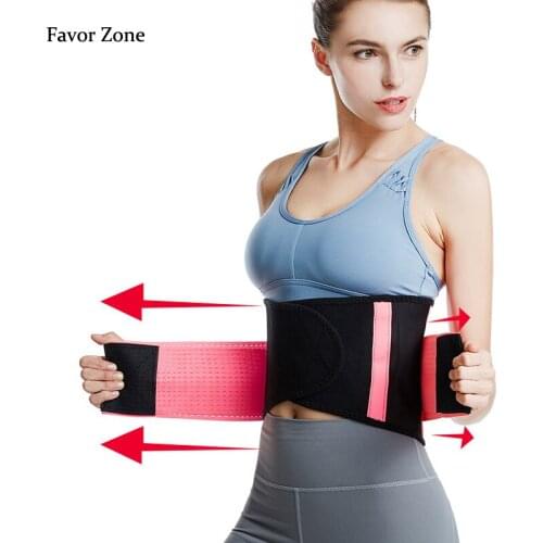Waist Trainer Fitness Belt Thermo Sweat Body Shaper Tummy Control Trimmer Corset Slimming Wrap Workout Shaping Strap Shapewear