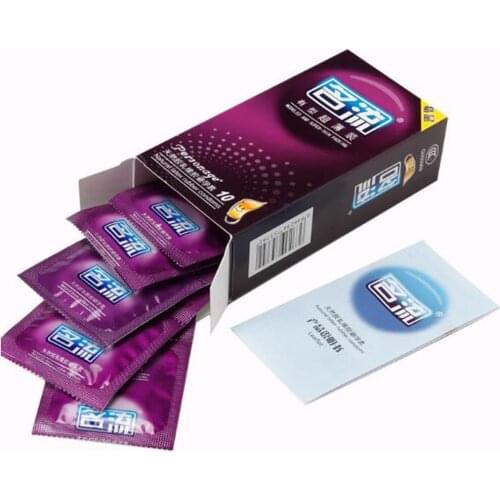 Sex toys 60PCS Condoms For Men 6 Kinds Ultra Thin Particle Thread Natural Latex Spike Condom Adult Sex Product Small Condom