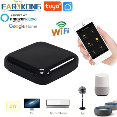 Tuya Smart WiFi IR Remote Control for Air Conditioner TV Fan Smart Home Infrared Universal Remote , Support Alexa Google Home