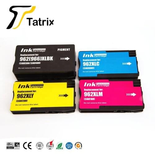 For HP962 966XL Remanufactured Ink Cartridge for HP OfficeJet Pro 9010/9012/9013/9014/ 9015/9016/9018/9019 9020/9022/9023/ 9025