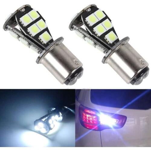 2pcs/set 1157 BAY15D 5050 18LED Car Canbus No Error Brake Tail Light Bulb White